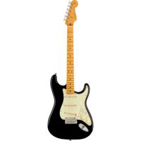 Fender American Professional II Stratocaster Black MN elektrische gitaar met koffer