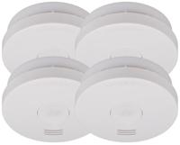 Brennnenstuhl Rookmelder SET | 4x RM L 3100 met geïntegreerde batterij - 1290050004