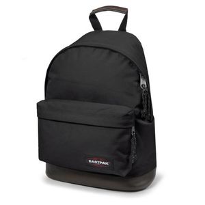 Eastpak Wyoming rugzak Zwart, Bruin Leer, Polyamide