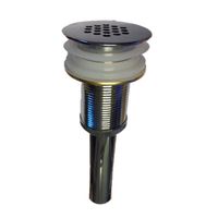 Best-Design Afvoer-Plug Z/Overloop Incl.Verlengbuis 5/4"x 195/120 mm Chroom - thumbnail