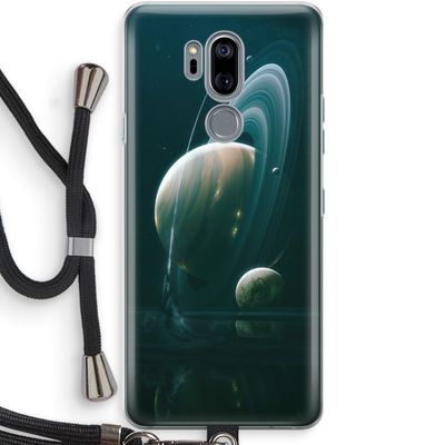 Mercurius: LG G7 Thinq Transparant Hoesje met koord