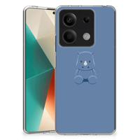 Xiaomi Redmi Note 13 5G Telefoonhoesje met Naam Baby Rhino - thumbnail