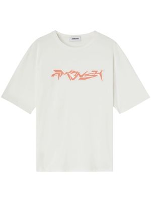 AMBUSH t-shirt à logo imprimé - Blanc