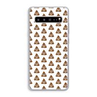 Poop emoji: Samsung Galaxy S10 5G Transparant Hoesje