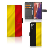 Samsung Galaxy Note 20 Bookstyle Case Belgische Vlag