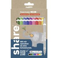 share Viltstift 4-0003-12-1 2 mm, 4.5 mm 12 stuk(s) share Viltstift 4-0003-12-1 2 mm, 4.5 mm 12 stuk(s)