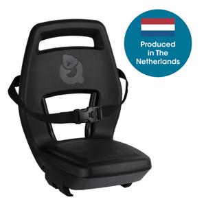 Qibbel achterzitje junior zwart zonder voetsteunen q380