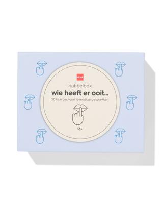 HEMA Babbelbox Wie Heeft Ooit