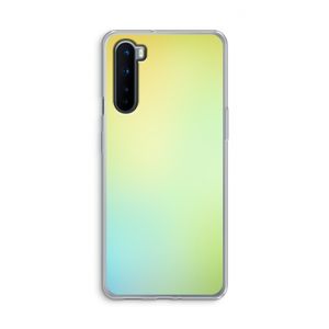 Minty mist pastel: OnePlus Nord Transparant Hoesje
