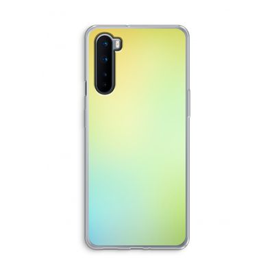 Minty mist pastel: OnePlus Nord Transparant Hoesje