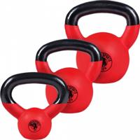 Voordeelset Kettlebells 4, 8 en 12 kg Rubber Coating