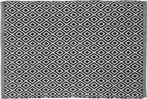 Sealskin Trellis badmat katoen 60x90 zwart