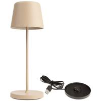 Deko Light 620202 Canis Mini LED-accutafellamp 2.3 W Warmwit Beige Deko Light 620202 Canis Mini LED-accutafellamp 2.3 W Warmwit Beige
