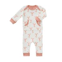 Fresk pyjama zonder voet Lobster coral pink Maat - thumbnail