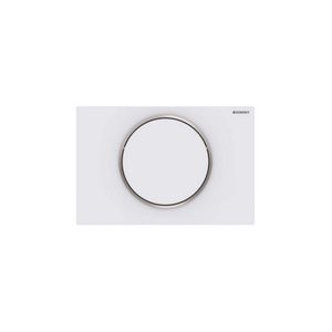Bedieningsplaat Geberit Sigma 10 Met Spoeltoets Mat Wit