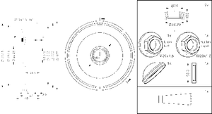 Remtrommel ATE, u.a. für Ford, Mazda