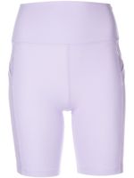 Marchesa short de cyclisme à taille haute - Violet