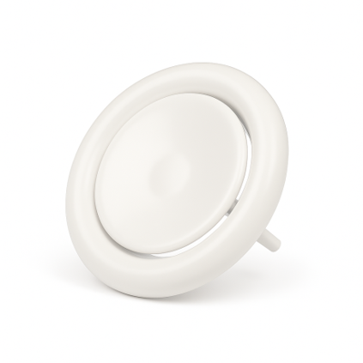 Toevoerventiel Ø 125mm - Staal - Klemveren - Voor toevoer van lucht Toevoerventiel Ø 125mm - Staal - Klemveren - Voor toevoer van lucht