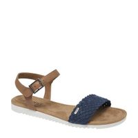 ESPRIT sandalen bruin/blauw - thumbnail