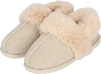 Apollo Home Boots Felt + Fur Pantoffels