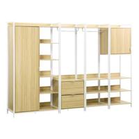 sweeek - Modulaire kledingkast met 4 elementen sweeek - Modulaire kledingkast met 4 elementen