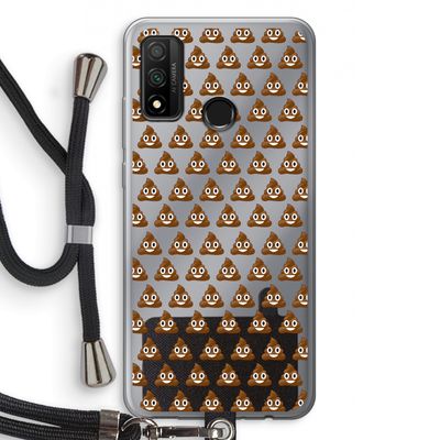 Poop emoji: Huawei P Smart (2020) Transparant Hoesje met koord