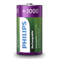 Battery Sales Europe oplaadbare hr14 nimh c-cel 3000mah 2 stu