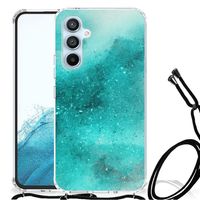 Back Cover Samsung Galaxy A54 5G Painting Blue - thumbnail