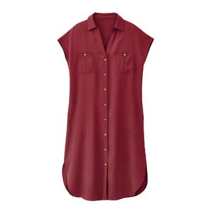 Blousejurk van TENCEL™, burgundy 40
