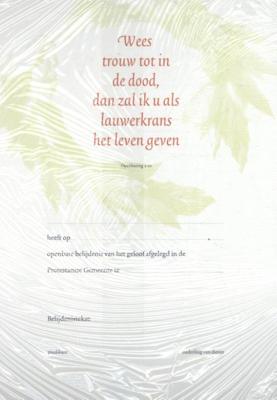 Belijdeniskaart 302 (Kaartspellen)