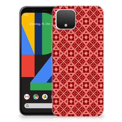 Google Pixel 4 | TPU bumper | Batik Rood