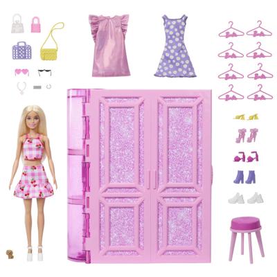 Barbie droomkledingkast met pop