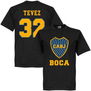 Boca Juniors Tevez Logo T-Shirt