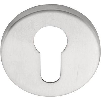 Formani LBY50 BASICS cilinderplaatje rond mat roestvast staal