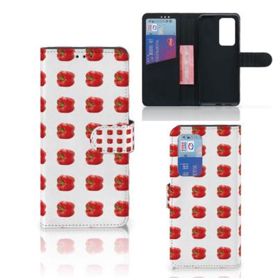 Huawei P40 Pro | Book Cover | Paprika Red