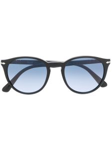 Persol lunettes de soleil à monture ovale - Noir