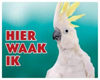 Kaketoe Waakbord - Hier Waak Ik
