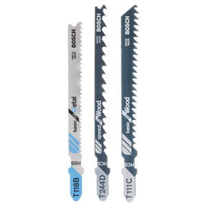 Bosch Accessoires Decoupeerzaagbladeset 1Xt111C,T244D,T118B | 3-delig - 2609256741