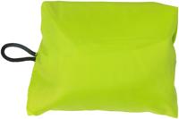 Regenhoes Basil "Keep Dry and Clean" - horizontaal - neon geel