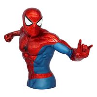 Marvel Figural Bank Spider-Man (Metallic Version) 20 cm - thumbnail