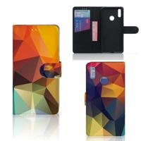 Huawei Y7 (2019) | Book Case | Polygon Color