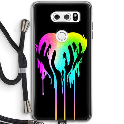 Hold My Heart: LG V30 Transparant Hoesje met koord