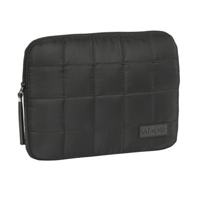 Laptophoes Moos 11,6'' Gestoffeerd Zwart (31 x 23 x 2 cm)