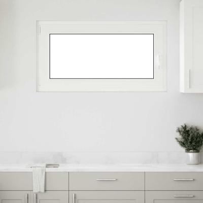 Kelderraam "RISOR" 110x70 cm draai-kiep DIN links antraciet