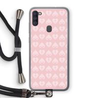 Ass 'n Titties: Samsung Galaxy A11 Transparant Hoesje met koord