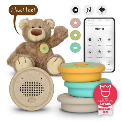 Alecto Baby HeeHee - Babbel button, maak van je knuffel een interactief vriendje