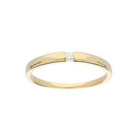 Glow 214.2007.52 Ring geelgoud-diamant 1-0.03ct G/si