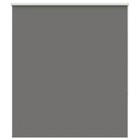 VidaXL Rolgordijn verduisterend 125x175 cm stofbreedte 121,6 cm grijs