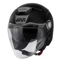 GIVI 12.5 Solid Color Mat, Jethelm of scooter helm, Zwart - thumbnail