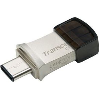 Transcend JetFlash 890 USB flash drive 128 GB USB Type-A / USB Type-C 3.2 Gen 1 (3.1 Gen 1) Zwart, Z